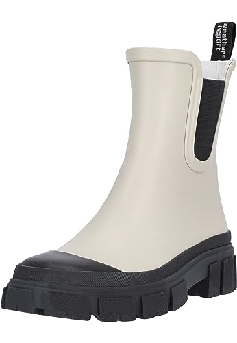 WEATHER REPORT Damen Raylee Gummistiefel, 1106 Oatmeal, 42 EU von WEATHER REPORT