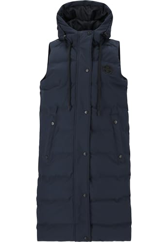 WEATHER REPORT Damen Steppweste Chief 2048 Navy Blazer 40 von WEATHER REPORT