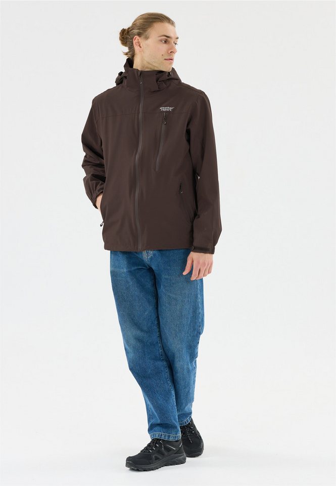 WEATHER REPORT Outdoorjacke DELTON W-PRO15000 ist atmungsaktiv, wasser- und winddicht von WEATHER REPORT