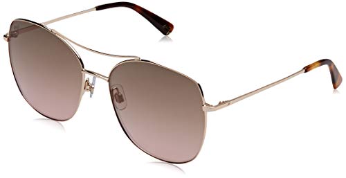 WEB Damen WE0245 Sonnenbrille, Pink (Shiny Rose Gold/Brown Mirror), 58 von WEB