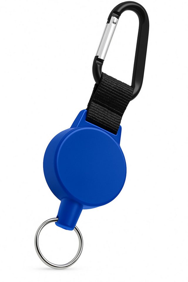 WEBBOMB Schlüsselanhänger Ausweis Jojo mit Stahlseil ausziehbar Schlüsselrolle Ausweishalter von WEBBOMB