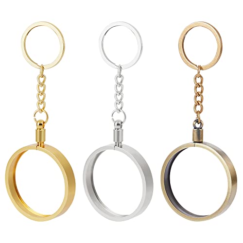 WEBEEDY 3 Stück Acryl Münzhalter Kapsel mit Pad Ring Runder Schlüsselanhänger AA Medaillon Oder Münzhalter Schlüsselanhänger Gedenkmünze Schlüsselanhänger Legierung Schlüsselanhänger Mit Münzhalter WEBEEDY 3 Stück Acryl Münzhalter Kapsel mit Pad Ring Runder Schlüsselanhänger AA Medaillon Oder Münzhalter Schlüsselanhänger Gedenkmünze Schlüsselanhänger Legierung Schlüsselanhänger Mit Münzhalter von WEBEEDY