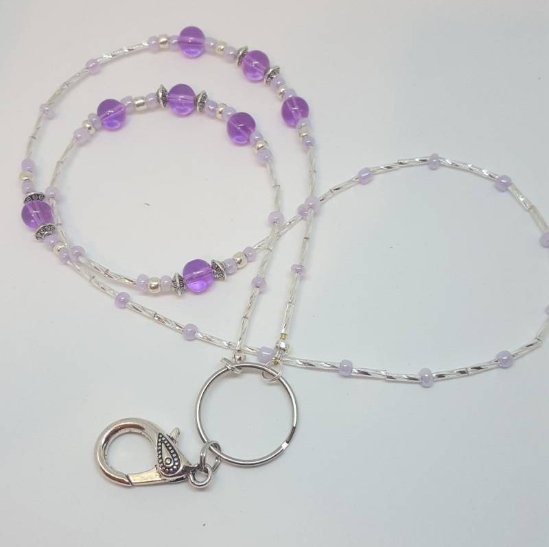 Ausweis Schlüsselband, Womans Namensschild Schlüsselband von WEEDsByRose