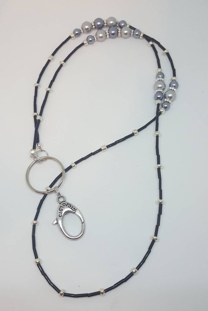 Ausweis Schlüsselband, Womans Namensschild Schlüsselband von WEEDsByRose