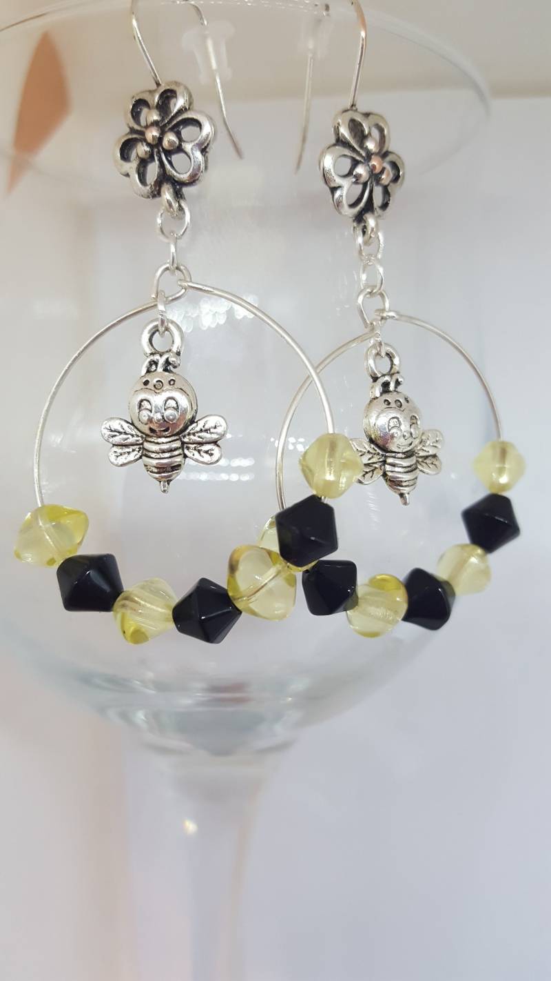 Bumble Bee, Wunderlichen Ohrringe von WEEDsByRose