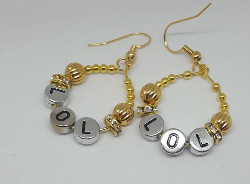 Lachen Sie Laut Wunderlichen Ohrringe von WEEDsByRose