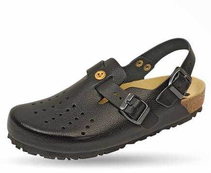 male Clogs schwarz ESD-antistatik-Clog (ge 47 von WEEGER