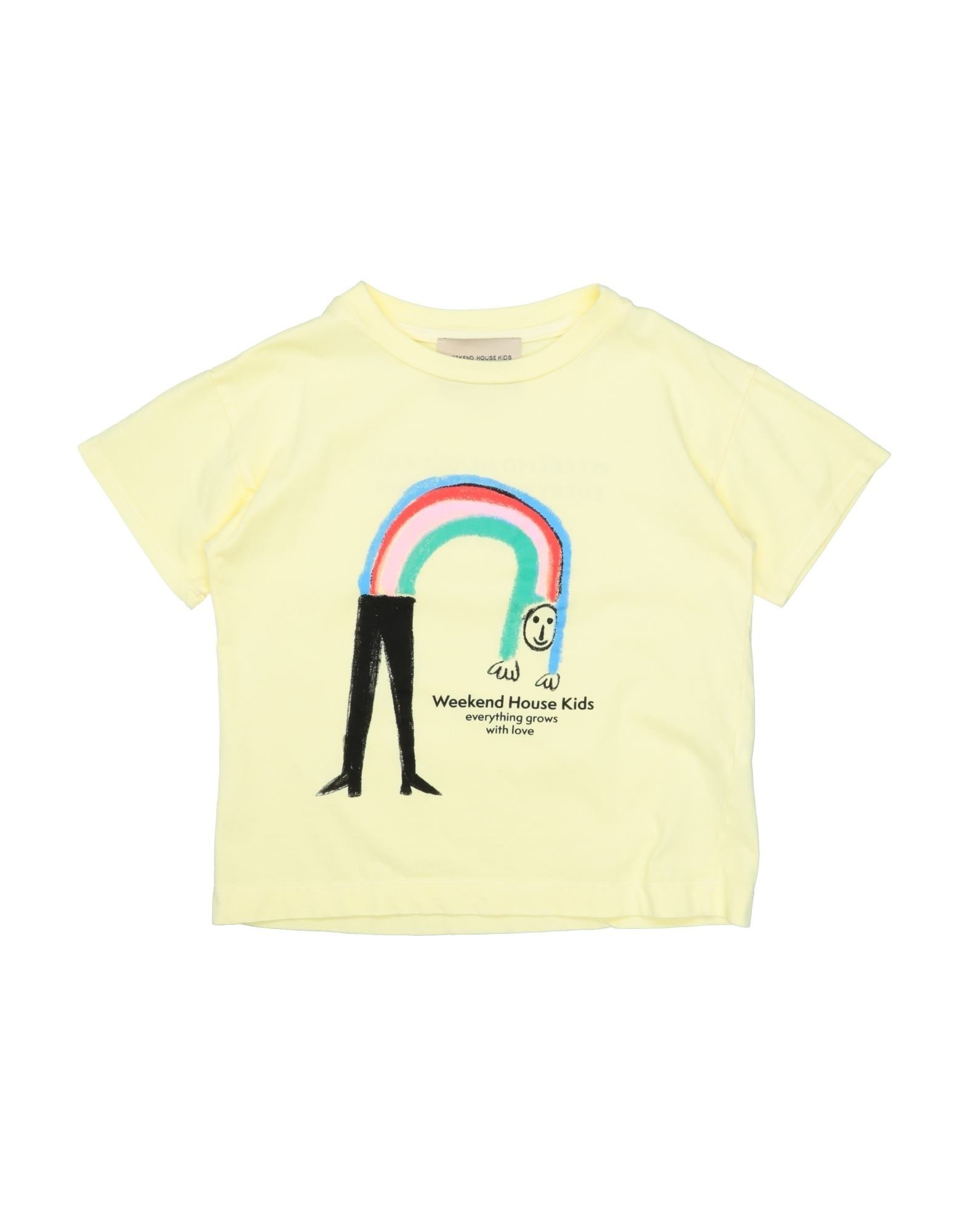 WEEKEND HOUSE KIDS T-shirts Kinder Hellgelb von WEEKEND HOUSE KIDS