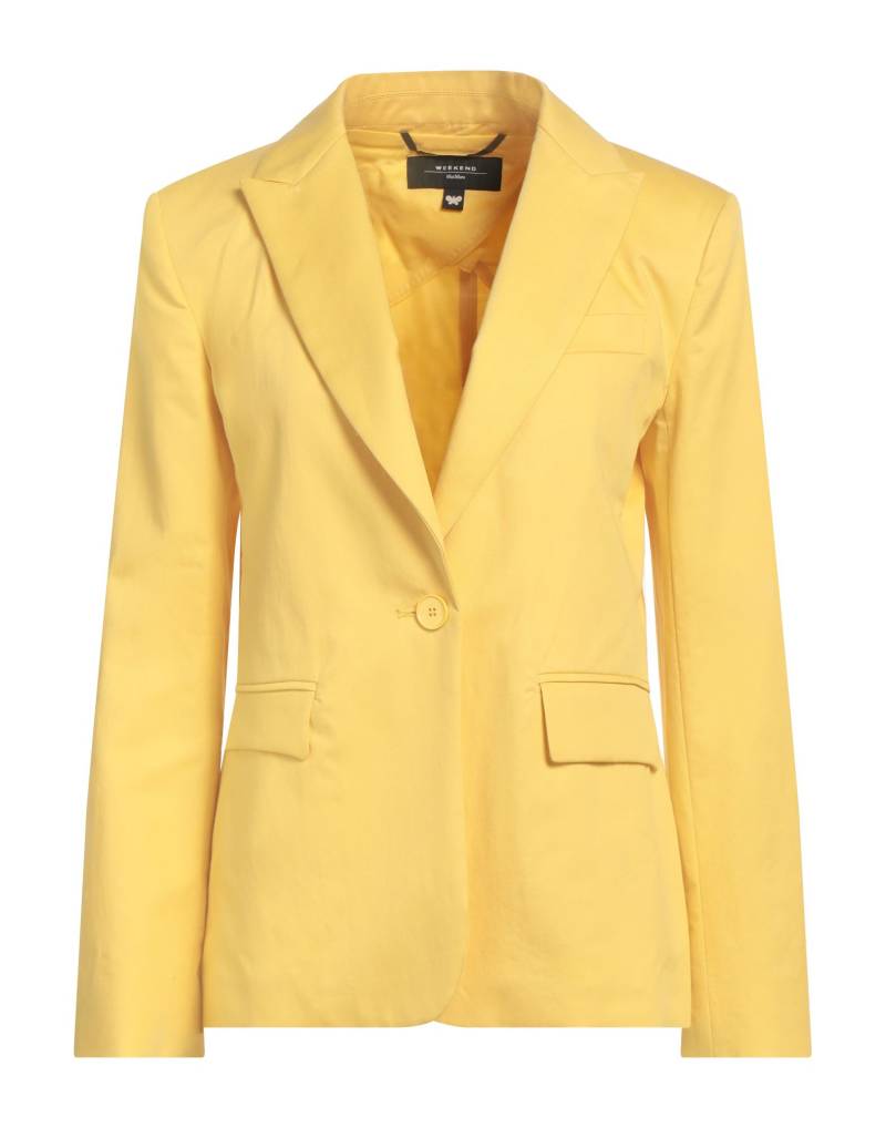 WEEKEND MAX MARA Blazer Damen Gelb von WEEKEND MAX MARA