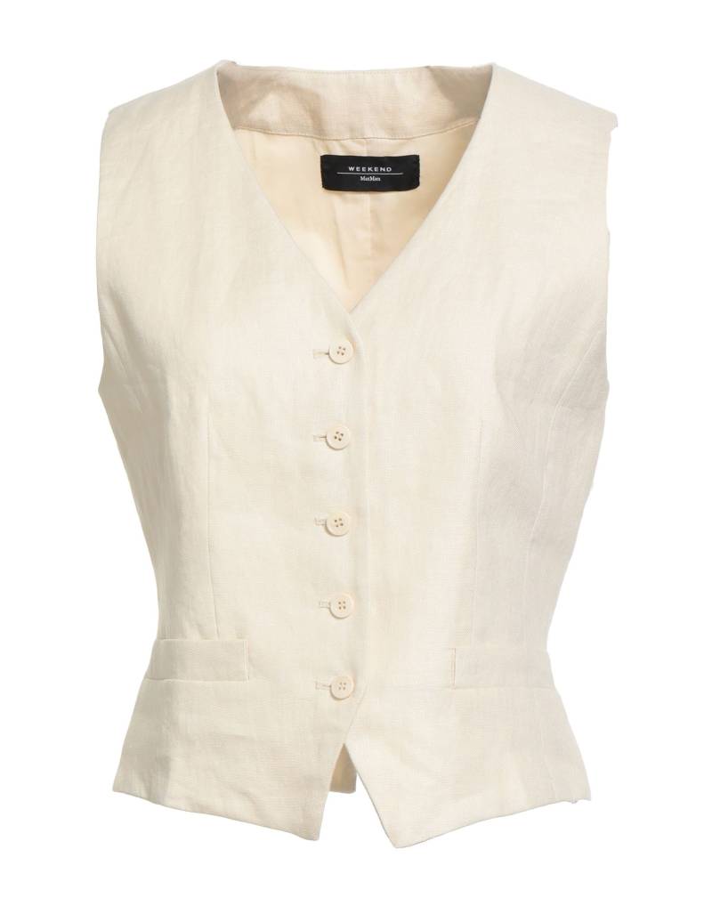 WEEKEND MAX MARA Couture-weste Damen Beige von WEEKEND MAX MARA