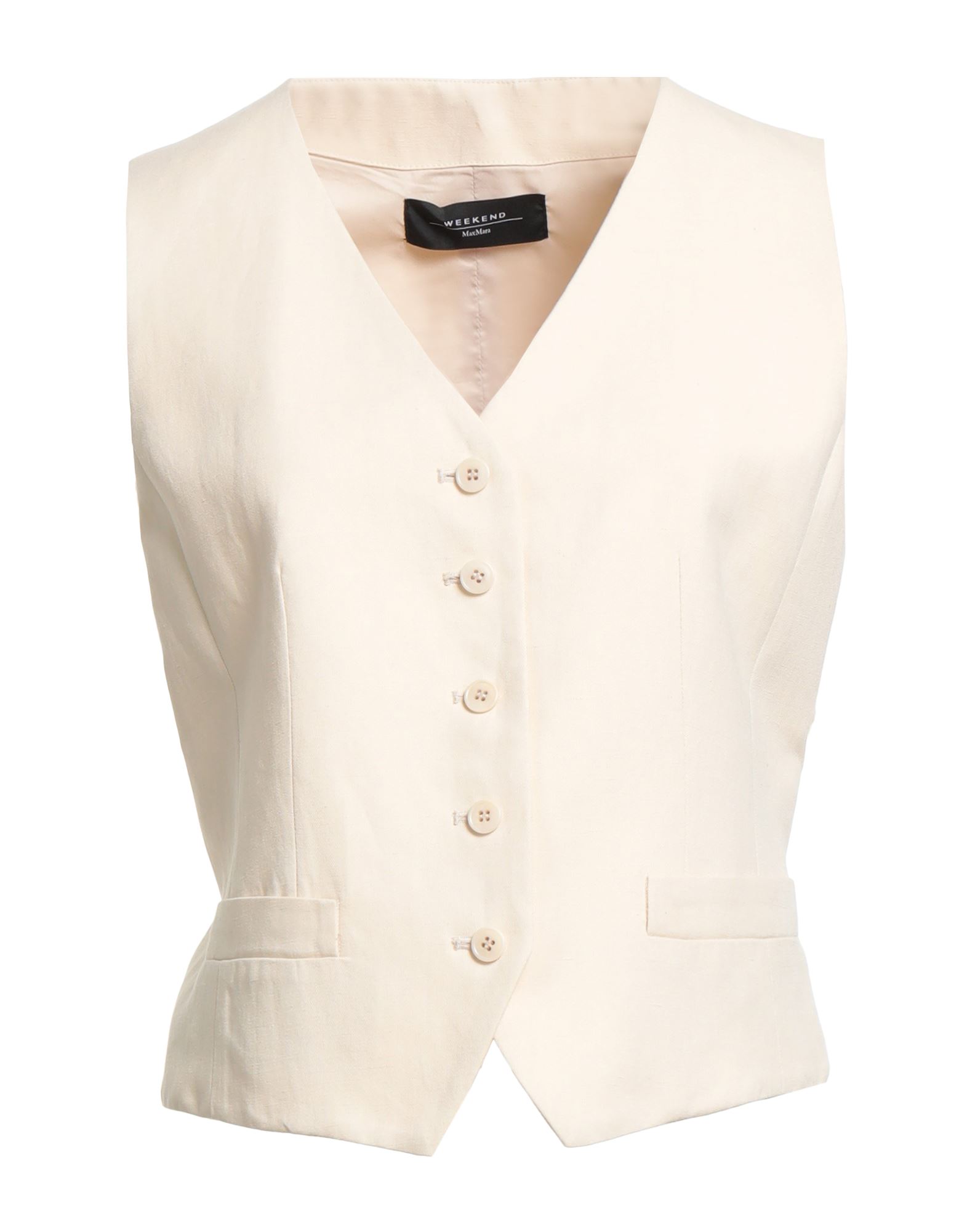 WEEKEND MAX MARA Couture-weste Damen Beige WEEKEND MAX MARA Couture-weste Damen Beige von WEEKEND MAX MARA