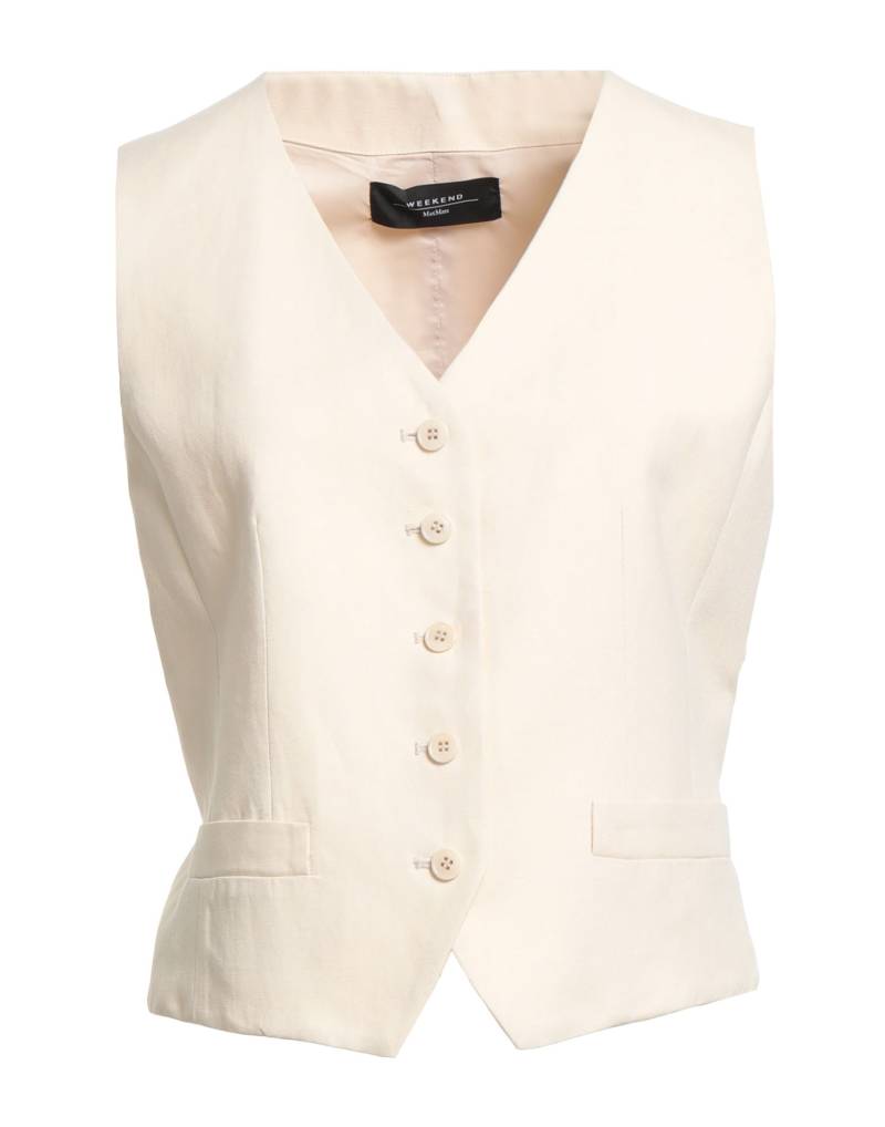 WEEKEND MAX MARA Couture-weste Damen Beige WEEKEND MAX MARA Couture-weste Damen Beige von WEEKEND MAX MARA