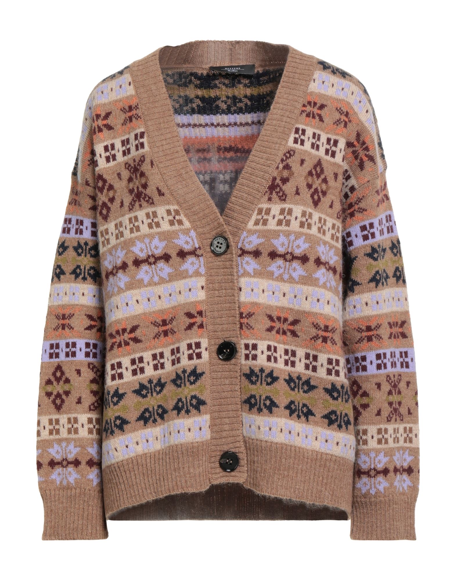WEEKEND MAX MARA Strickjacke Damen Hellbraun von WEEKEND MAX MARA