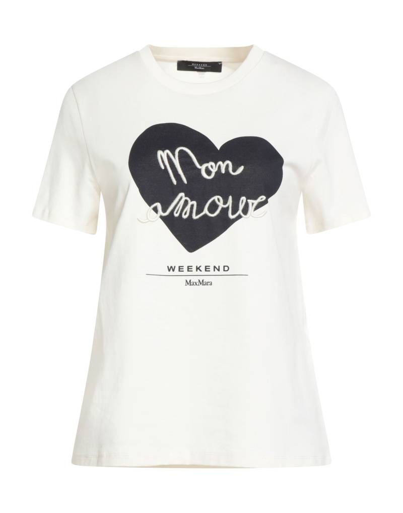 WEEKEND MAX MARA T-shirts Damen Cremeweiß von WEEKEND MAX MARA
