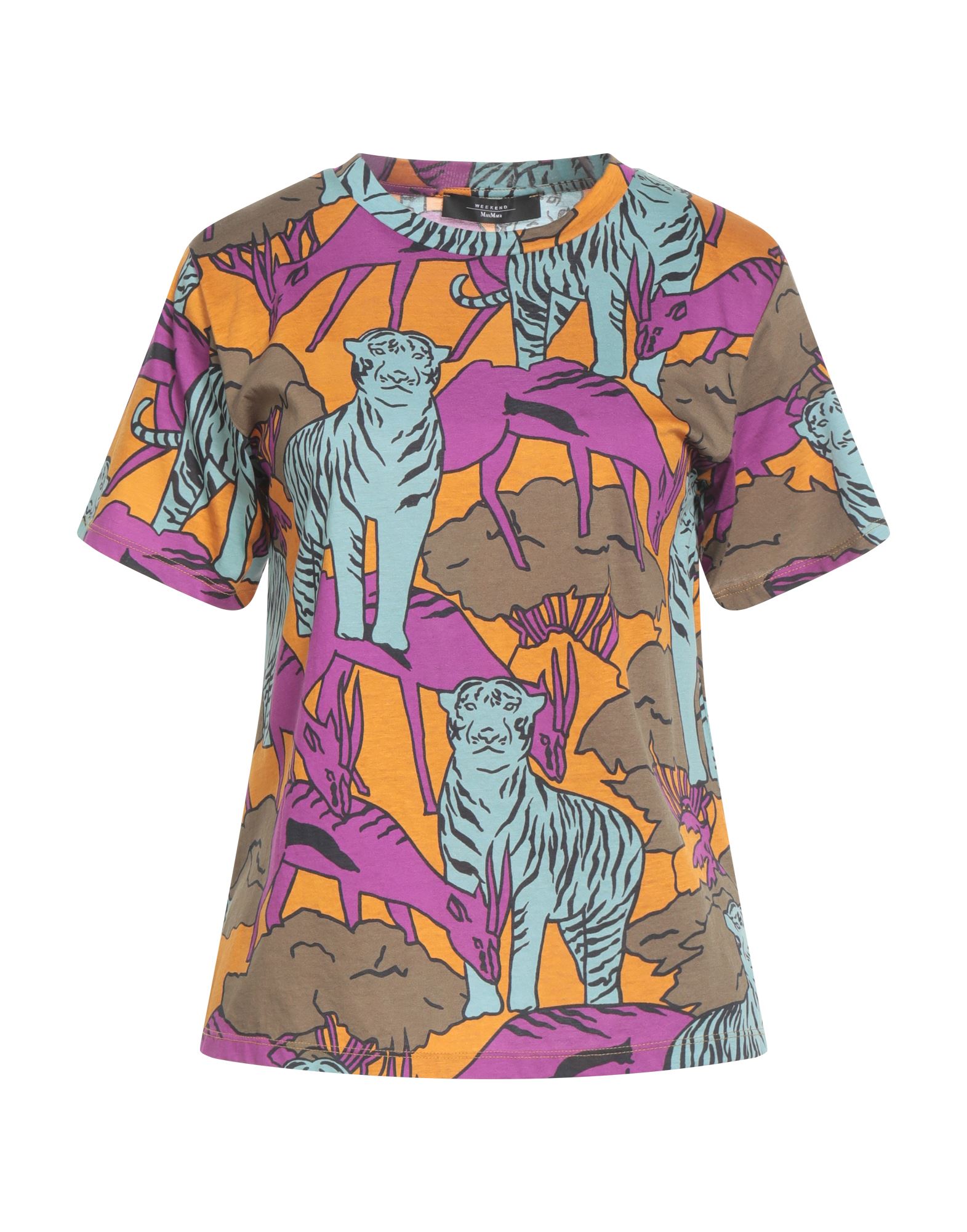 WEEKEND MAX MARA T-shirts Damen Lederfarben WEEKEND MAX MARA T-shirts Damen Lederfarben von WEEKEND MAX MARA