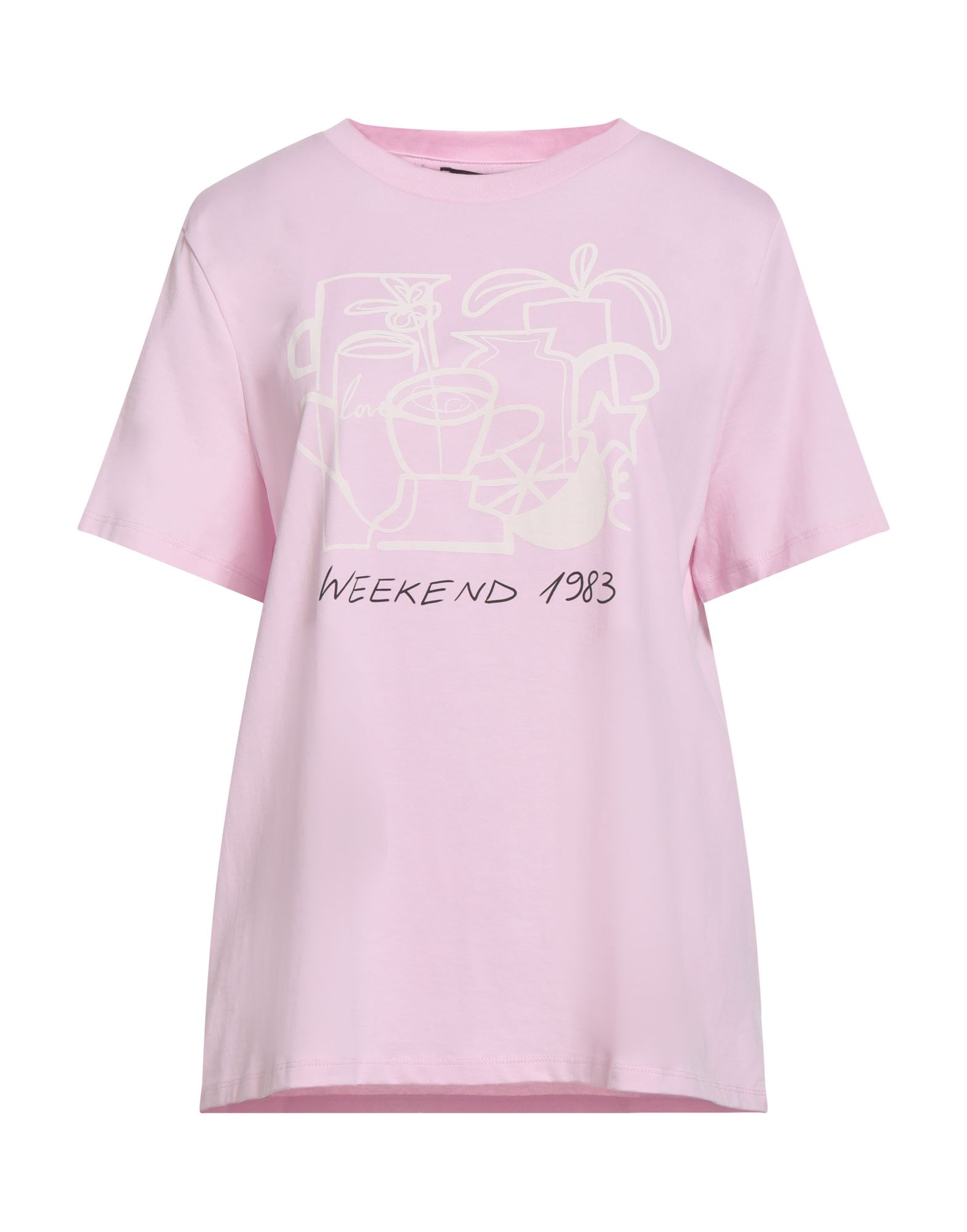 WEEKEND MAX MARA T-shirts Damen Rosa WEEKEND MAX MARA T-shirts Damen Rosa von WEEKEND MAX MARA