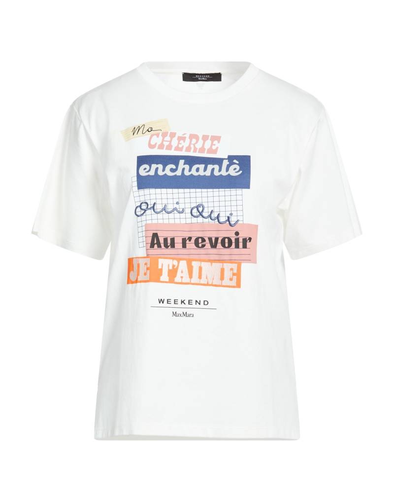 WEEKEND MAX MARA T-shirts Damen Weiß von WEEKEND MAX MARA