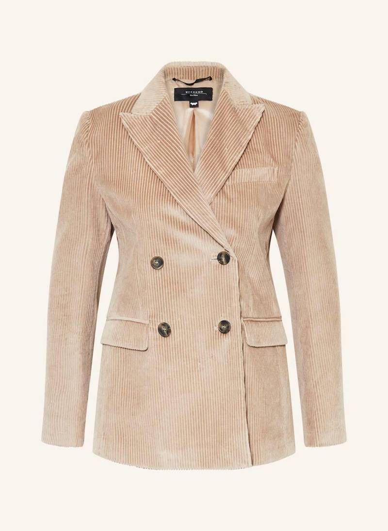 Weekend Max Mara Blazer Katanga Aus Cord beige von WEEKEND Max Mara