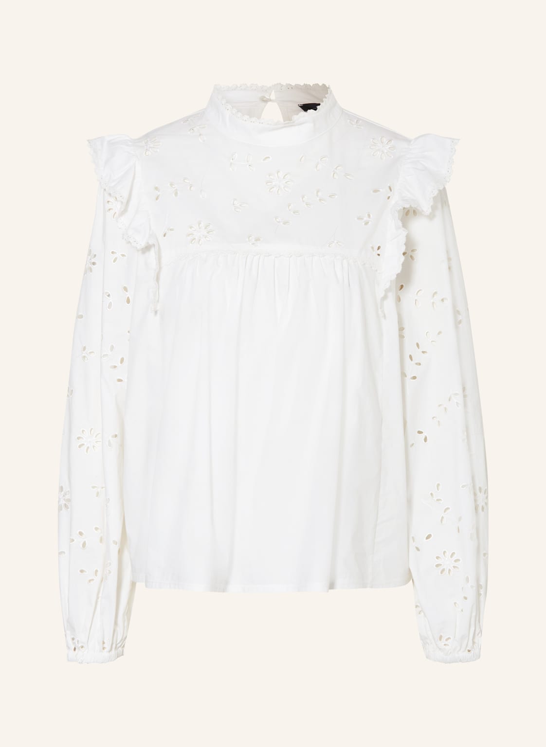 Weekend Max Mara Blusenshirt Taddeo Im Materialmix weiss Weekend Max Mara Blusenshirt Taddeo Im Materialmix weiss von WEEKEND Max Mara