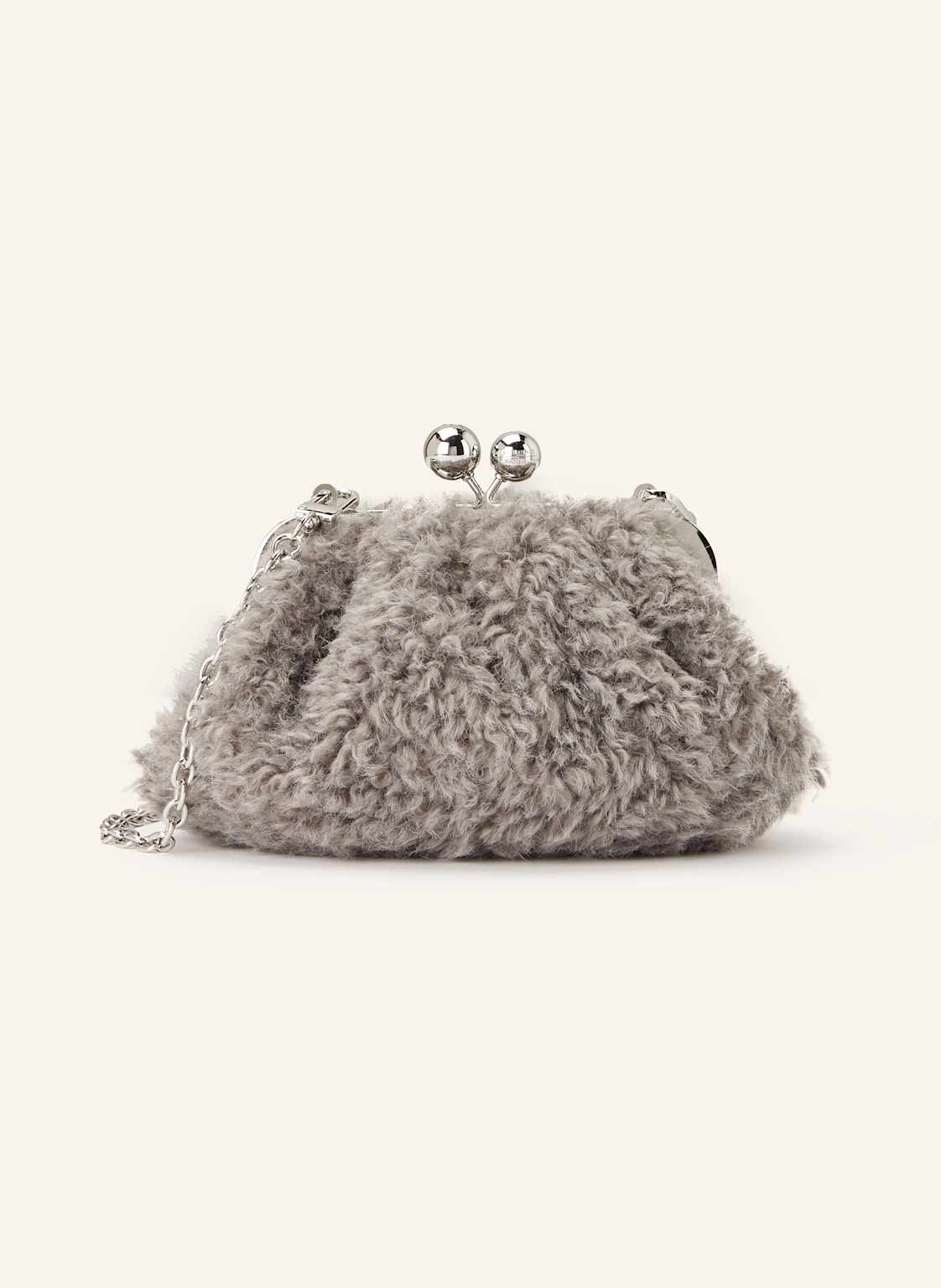 Weekend Max Mara Clutch Micio grau Weekend Max Mara Clutch Micio grau von WEEKEND Max Mara