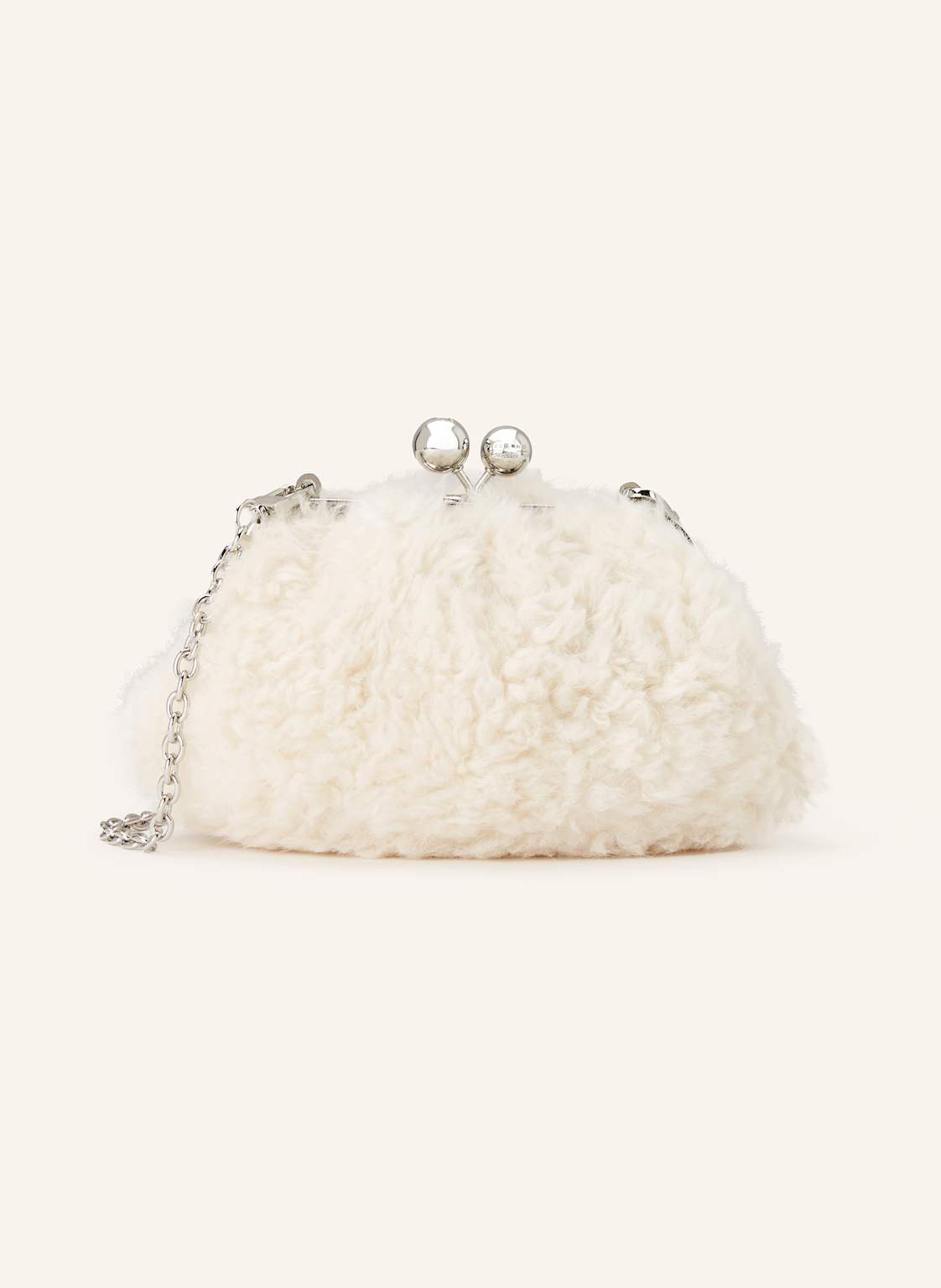 Weekend Max Mara Clutch Micio weiss von WEEKEND Max Mara