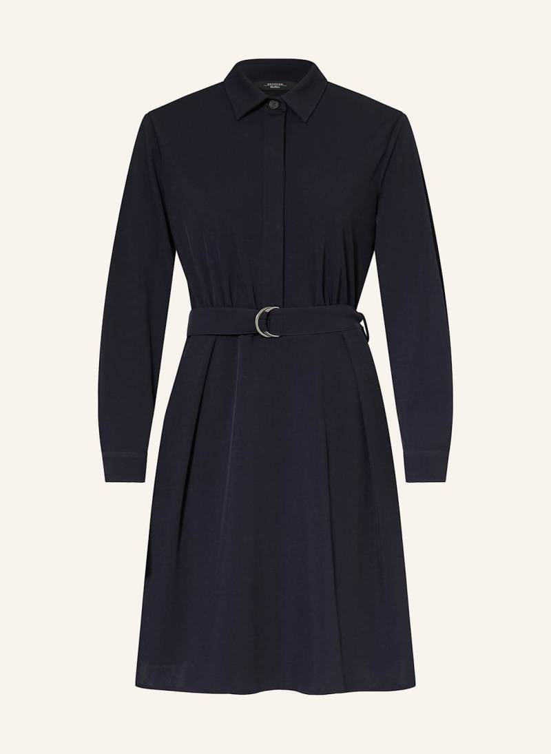 Weekend Max Mara Hemdblusenkleid Brest Aus Jersey blau von WEEKEND Max Mara