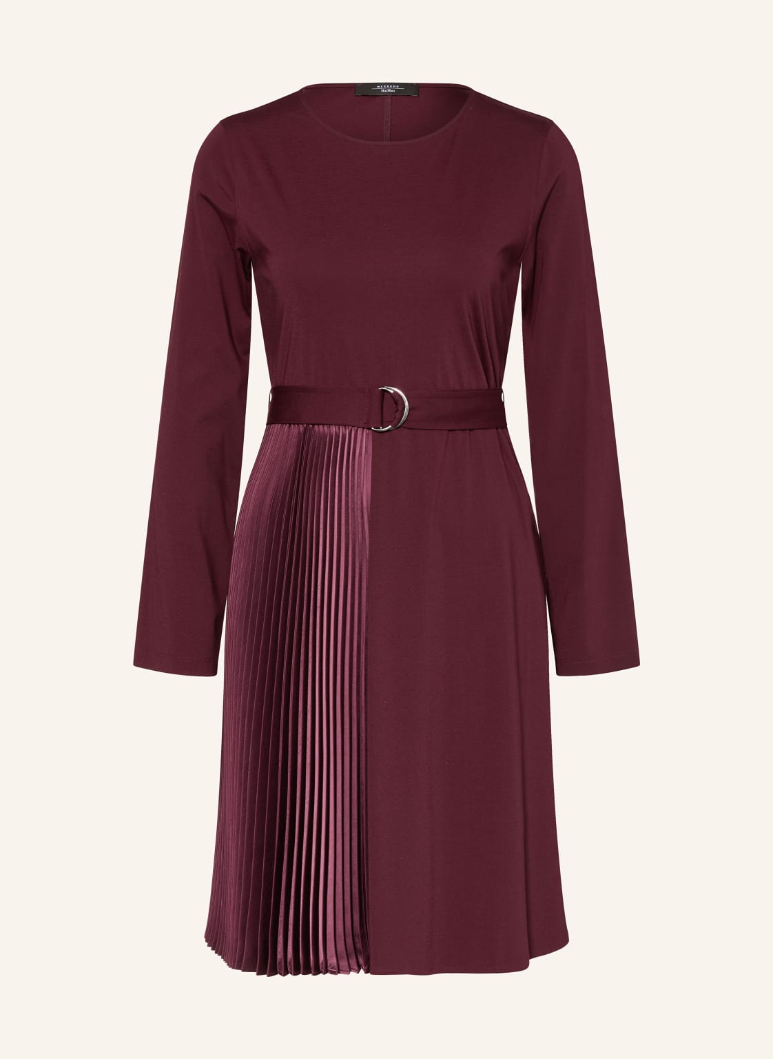Weekend Max Mara Kleid Alamo Mit Plissee rot von WEEKEND Max Mara