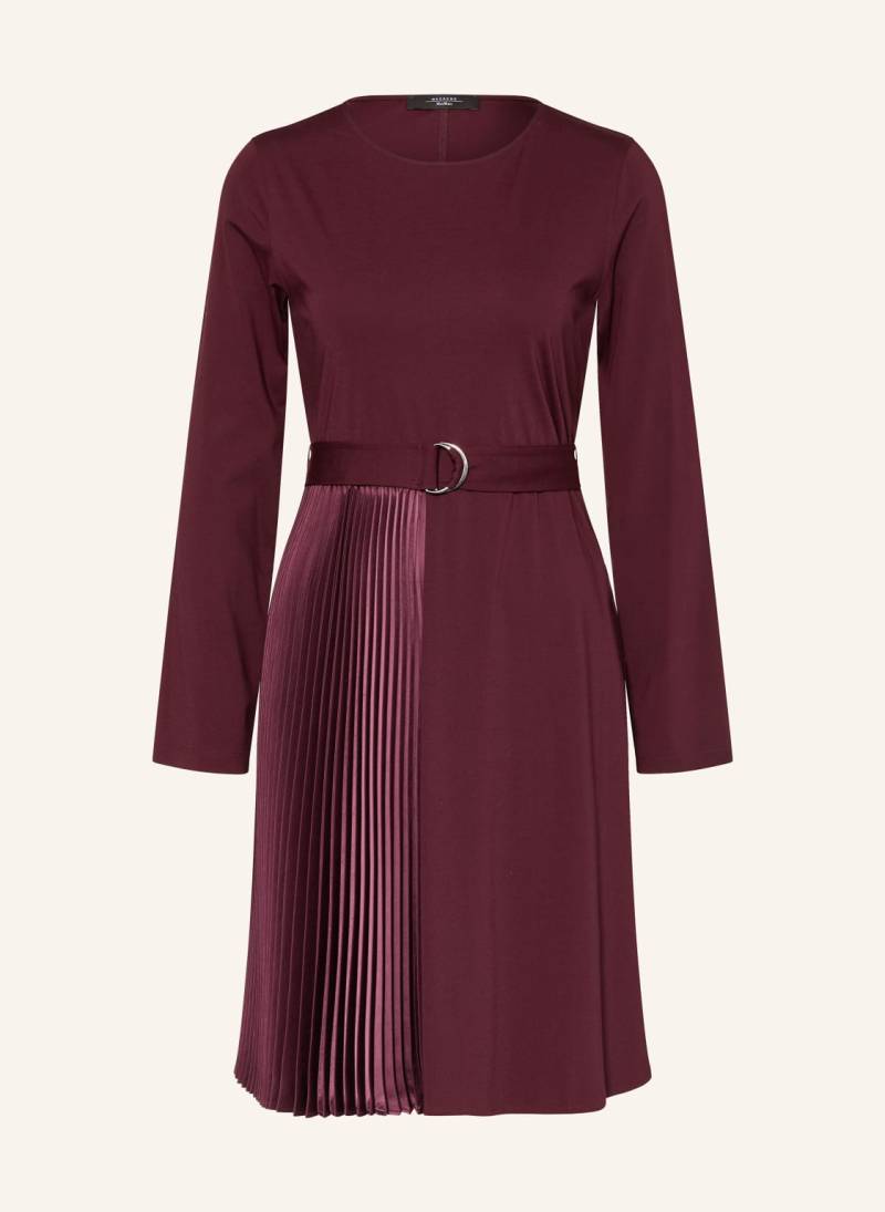 Weekend Max Mara Kleid Alamo Mit Plissee rot von WEEKEND Max Mara