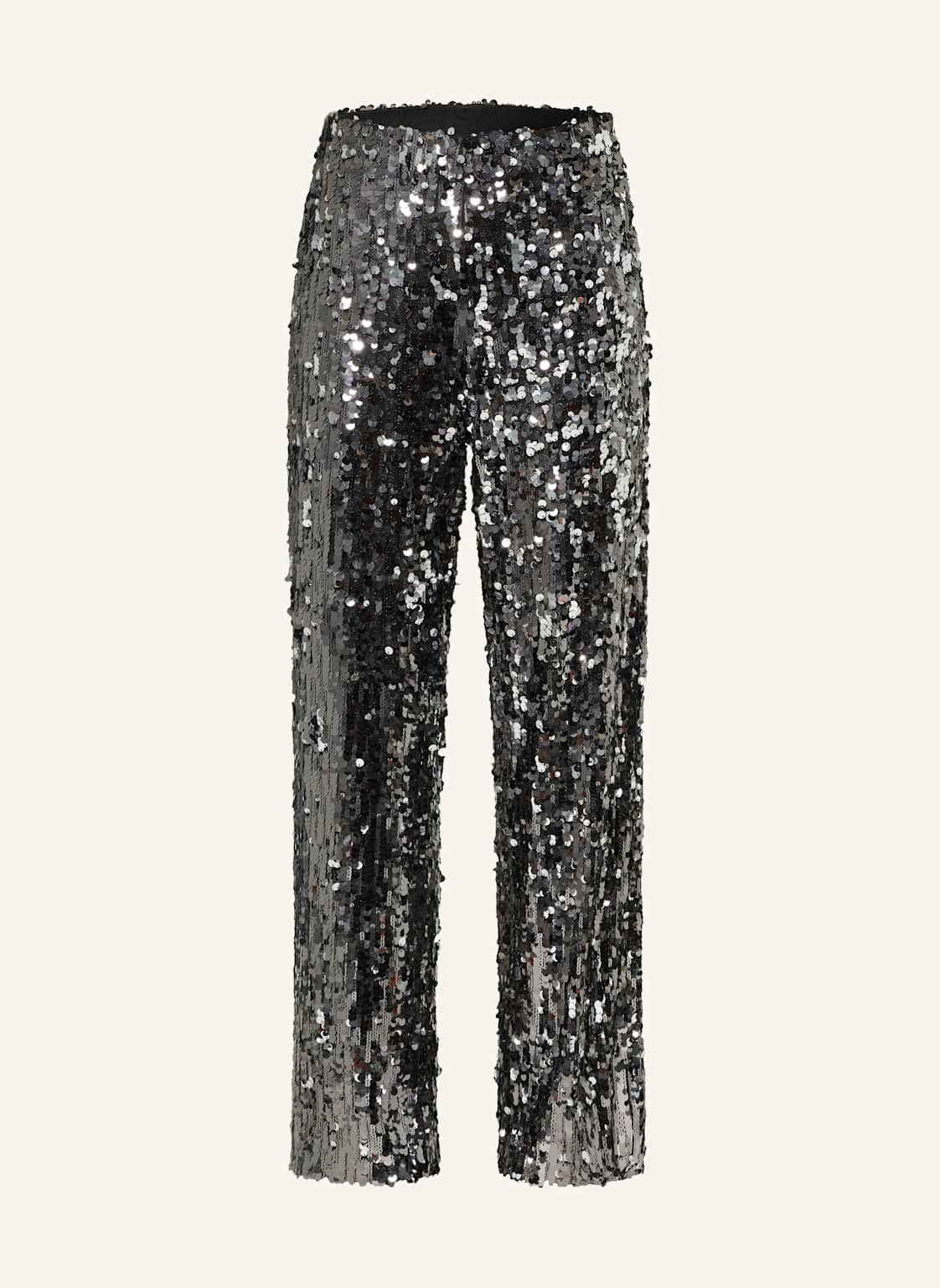 Weekend Max Mara Marlenehose cabreo1234 Mit Pailletten schwarz von WEEKEND Max Mara
