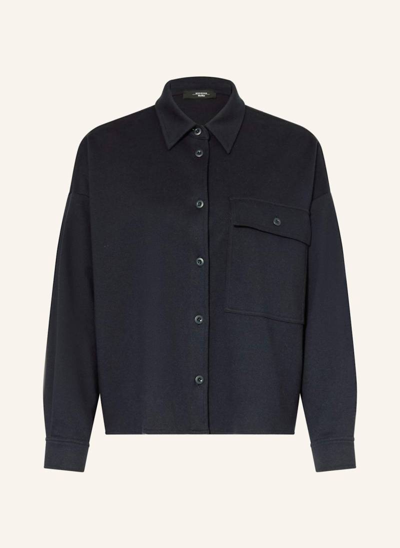 Weekend Max Mara Overshirt Nancy blau von WEEKEND Max Mara