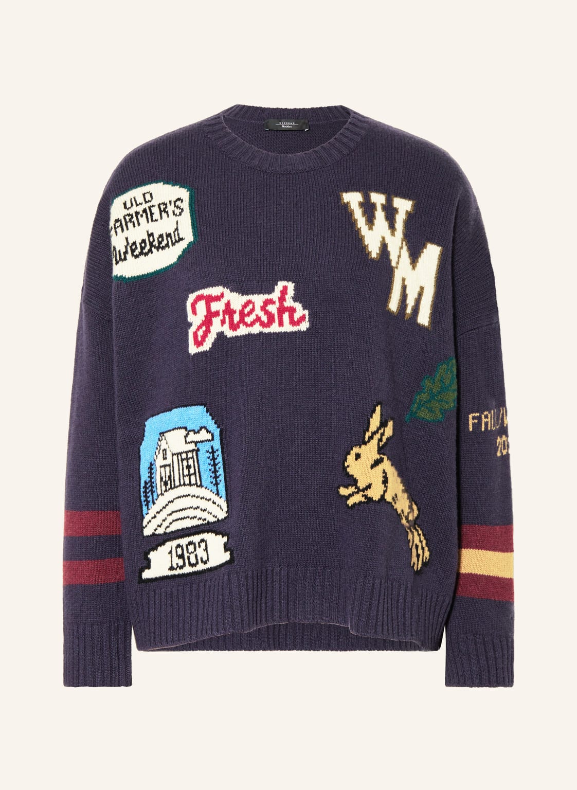 Weekend Max Mara Oversized-Pullover Pavidi blau von WEEKEND Max Mara