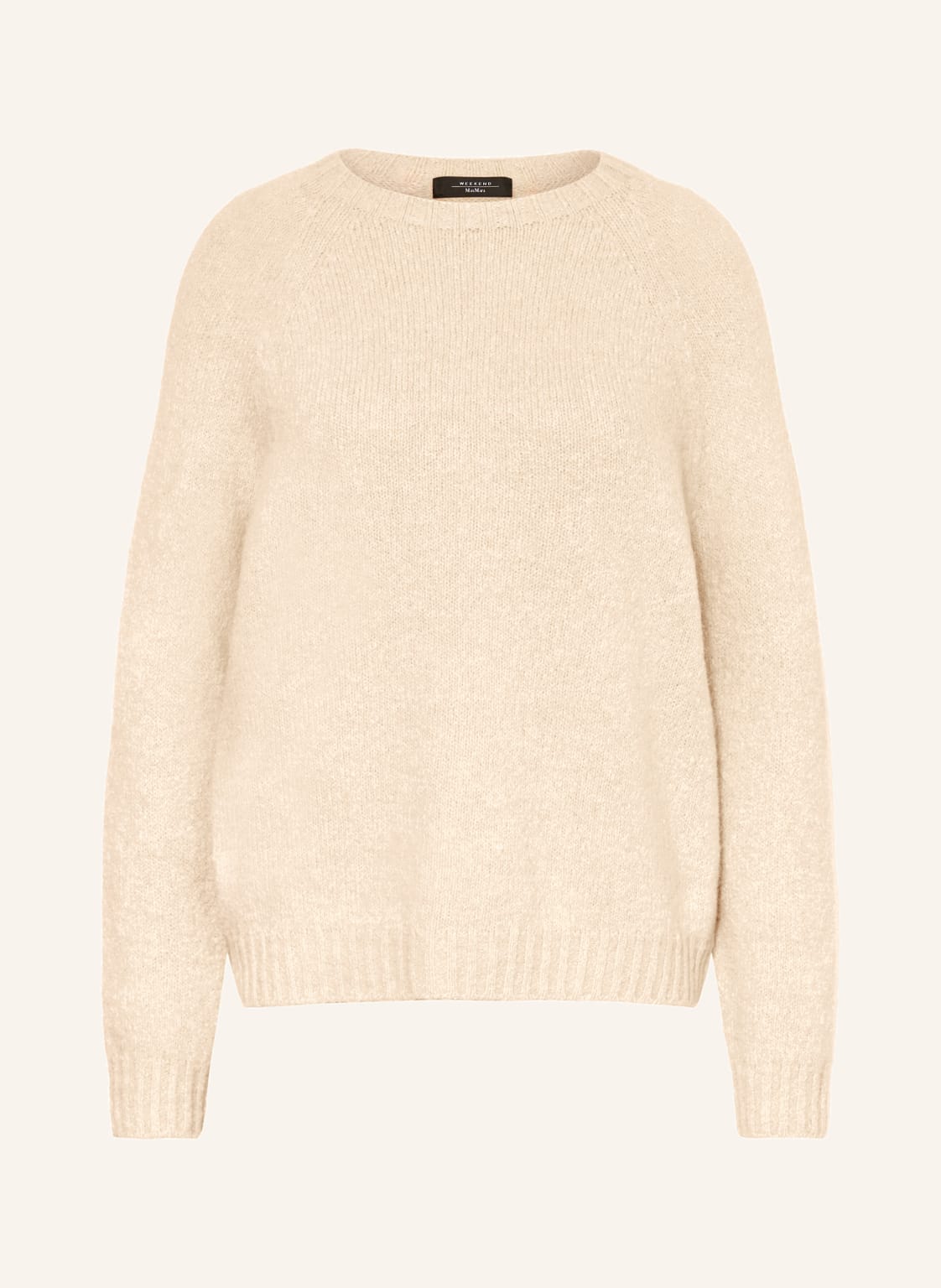 Weekend Max Mara Pullover Ghiacci Mit Alpaka weiss von WEEKEND Max Mara