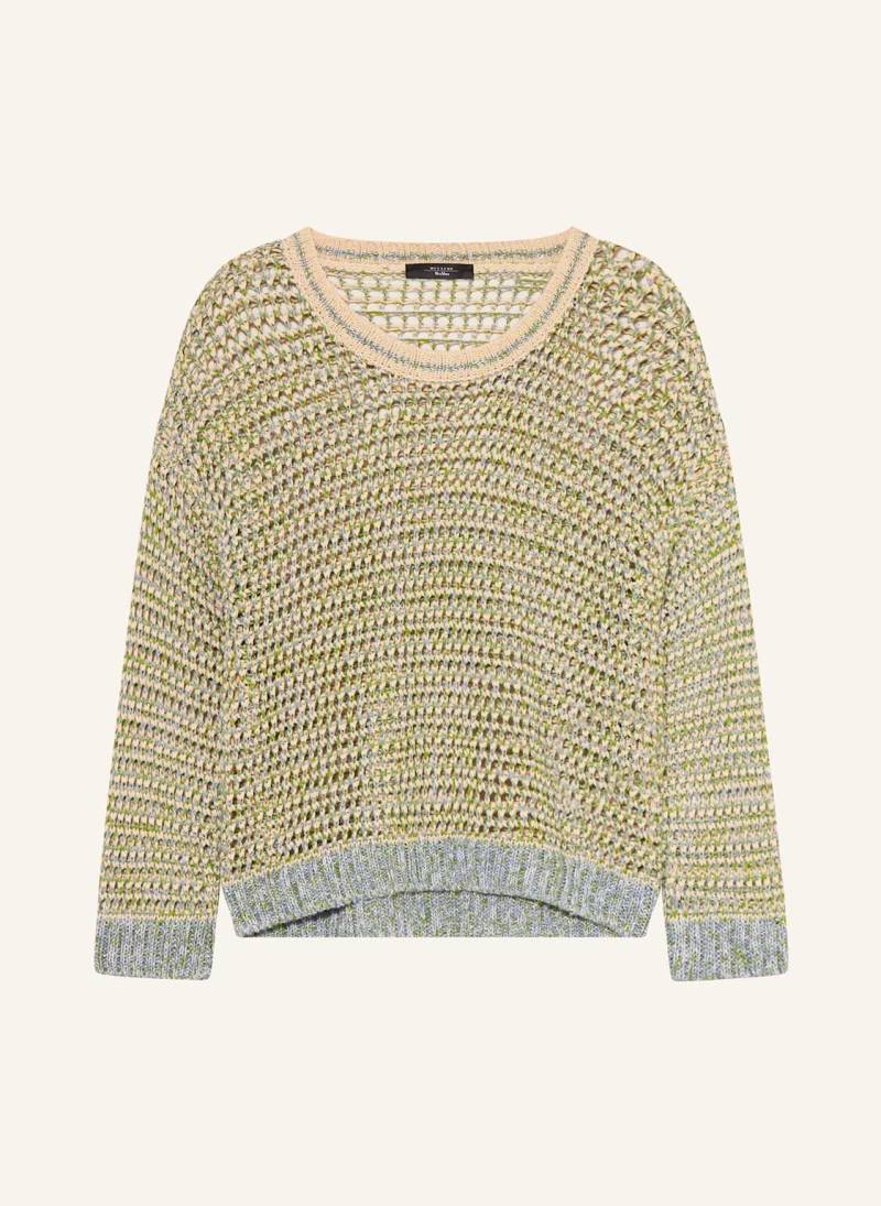 Weekend Max Mara Pullover Liuto Mit Leinen gruen von WEEKEND Max Mara