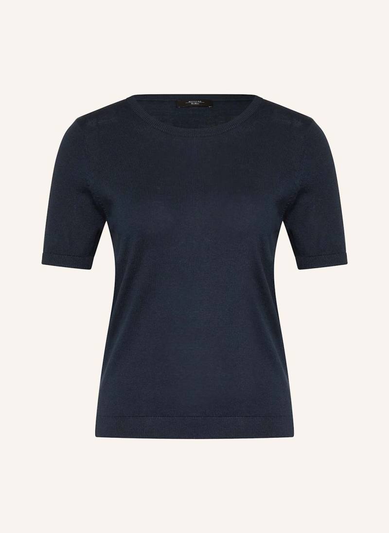 Weekend Max Mara Strickshirt Agro Mit Seide blau von WEEKEND Max Mara