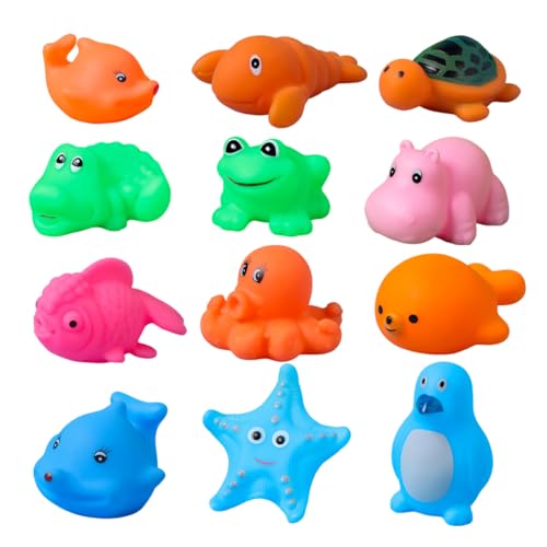 Baby Badespielzeug,12 Stück,Wasserspielzeug Kinder,Ozean Badewannenspielzeug Sandspielzeug,Bad-Schwimm-Spielzeug für Kleinkinder Jungen Mädchen 0 1 2 3 4 Jahre alt Baby Badespielzeug,12 Stück,Wasserspielzeug Kinder,Ozean Badewannenspielzeug Sandspielzeug,Bad-Schwimm-Spielzeug für Kleinkinder Jungen Mädchen 0 1 2 3 4 Jahre alt von WEGLOK
