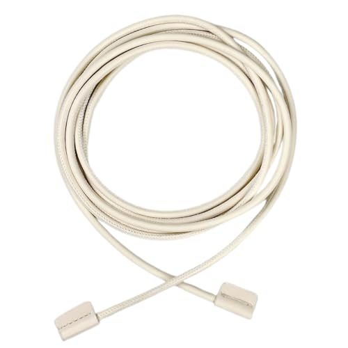 Taillengürtel Damenkleid Gürtel Damen Taillengürtel Dünner Fransengürtel Flechtgürtel Geflochtener Gürtel Geflochtener Fransenkettengürtel Rockkleid Seilgürtel (Weiß) von WEGLOK