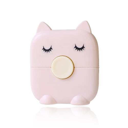 Tragbarer Styling Kamm, Lockenkamm, Bruchfest Reisekamm, Kleiner Breiter, Doppelseitige geteilte Enden Trimmer für Jugendliche Erwachsene Frauen Mädchen (Rosa) von WEGLOK