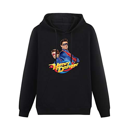 WEIDU Hoodies Henry Danger Poster Long Sleeve Sweatshirts Black S von WEIDU