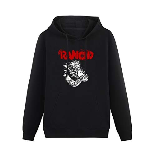 WEIDU Hoodies Rancid 'Let's Go' Long Sleeve Sweatshirts Black XXL von WEIDU