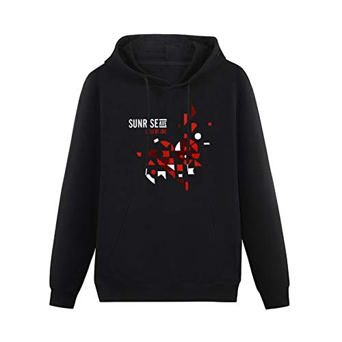 WEIDU Hoodies Sunrise Avenue Little Bit Love Custom Design Long Sleeve Sweatshirts Black 3XL von WEIDU