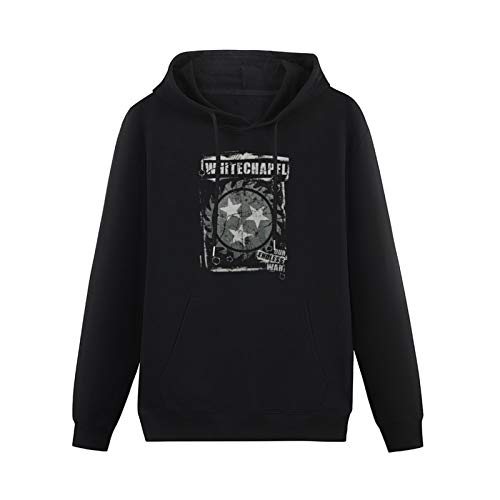 WEIDU Hoodies Whitechapel Backfire Long Sleeve Sweatshirts Black M von WEIDU