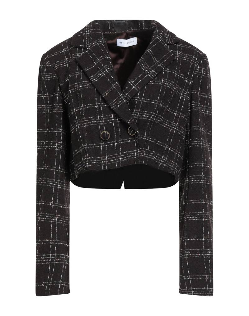 WEILI ZHENG Blazer Damen Dunkelbraun von WEILI ZHENG
