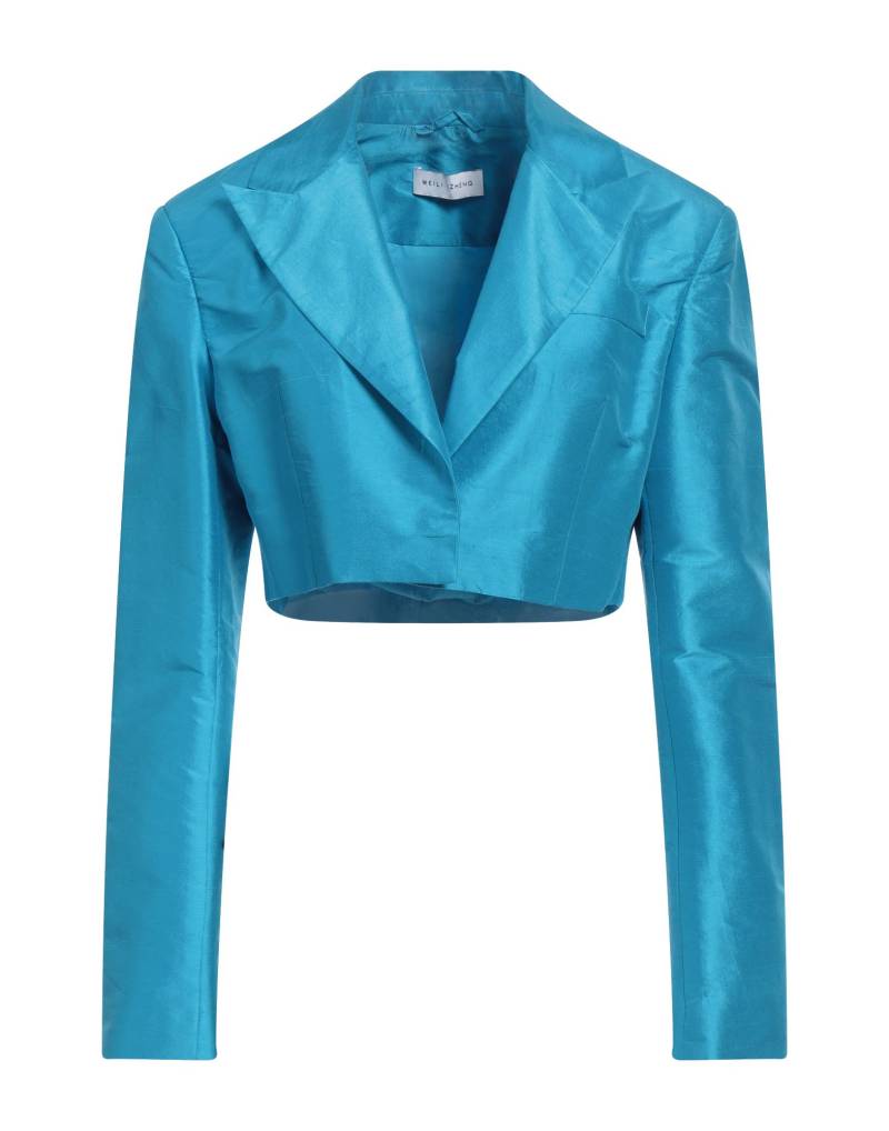 WEILI ZHENG Blazer Damen Tūrkis von WEILI ZHENG