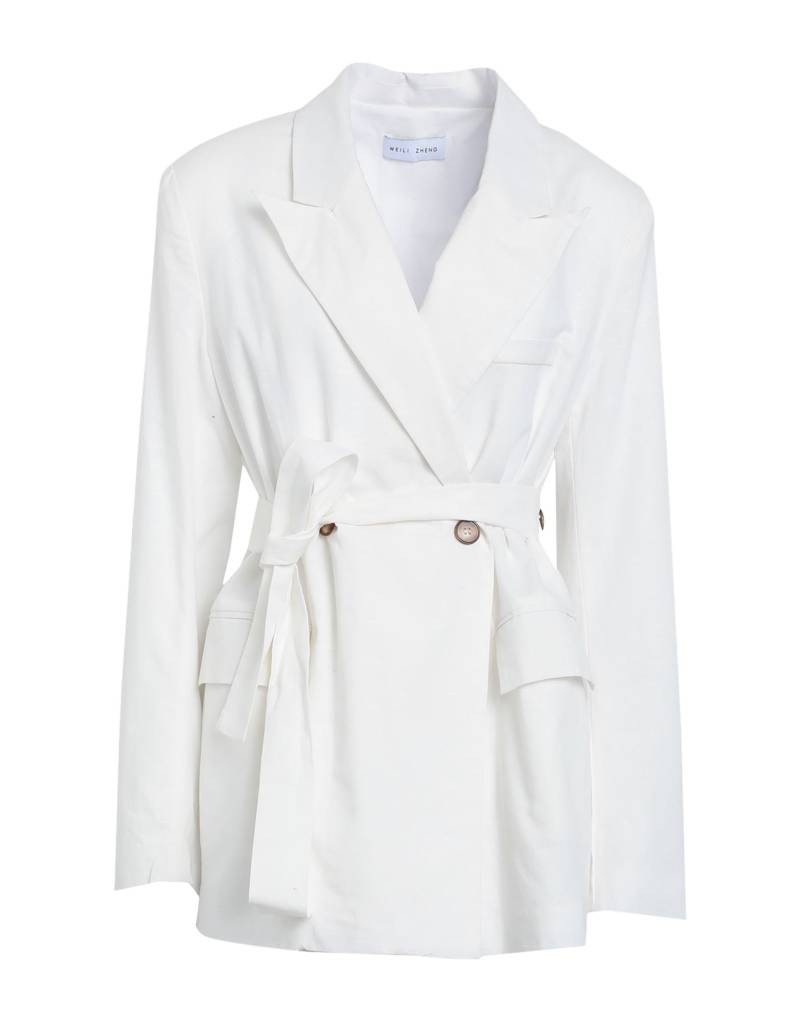 WEILI ZHENG Blazer Damen Weiß von WEILI ZHENG
