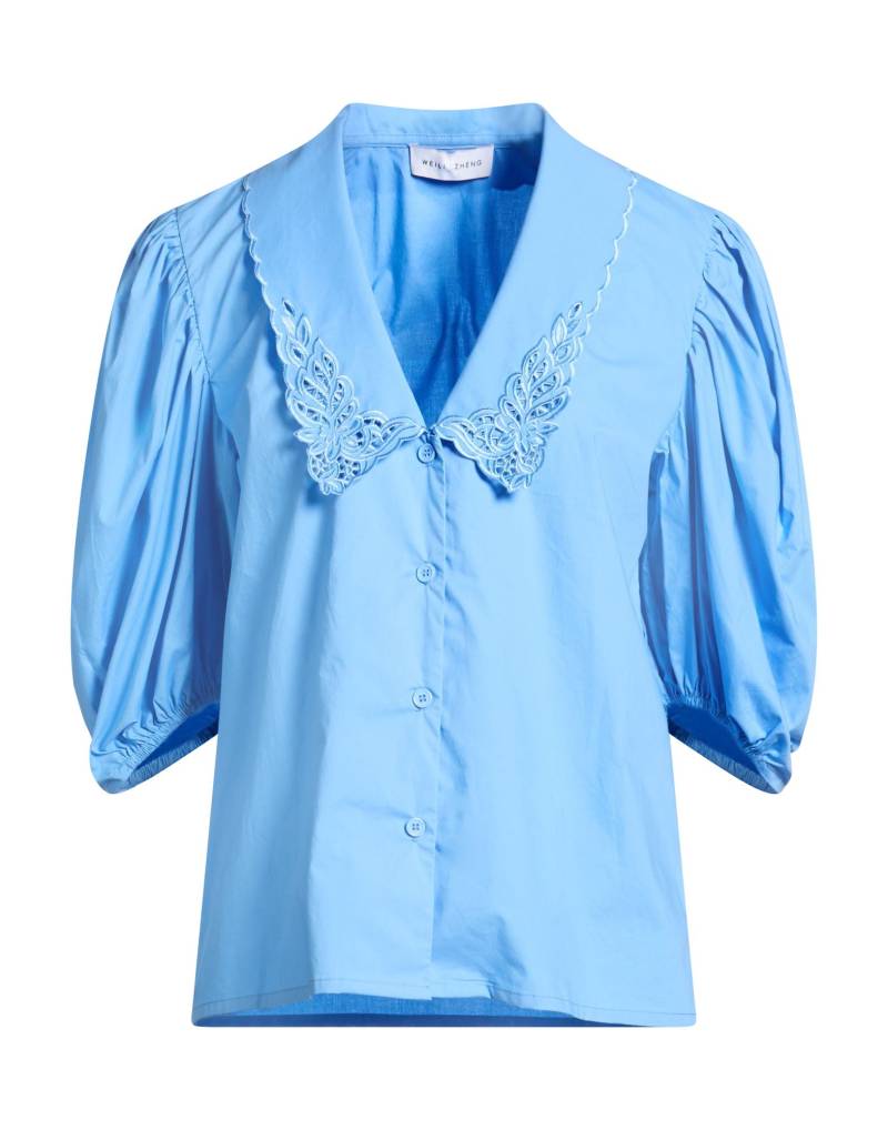 WEILI ZHENG Hemd Damen Azurblau von WEILI ZHENG