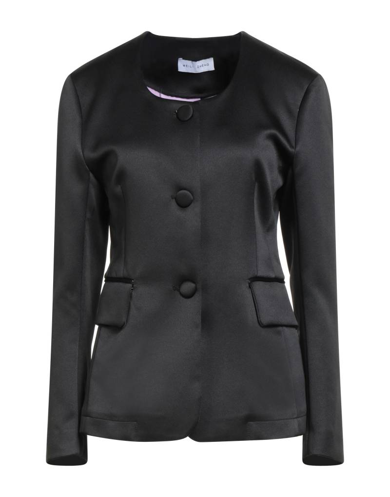 WEILI ZHENG Jacke & Anorak Damen Schwarz von WEILI ZHENG