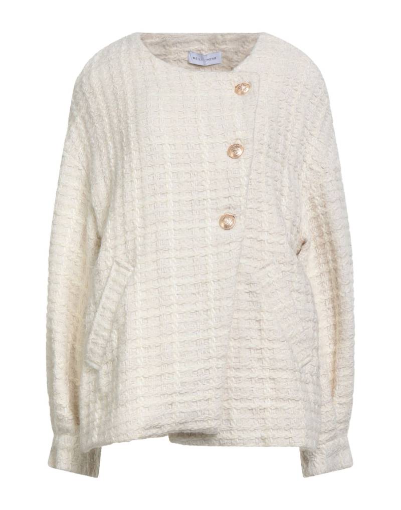 WEILI ZHENG Jacke & Anorak Damen Weiß von WEILI ZHENG