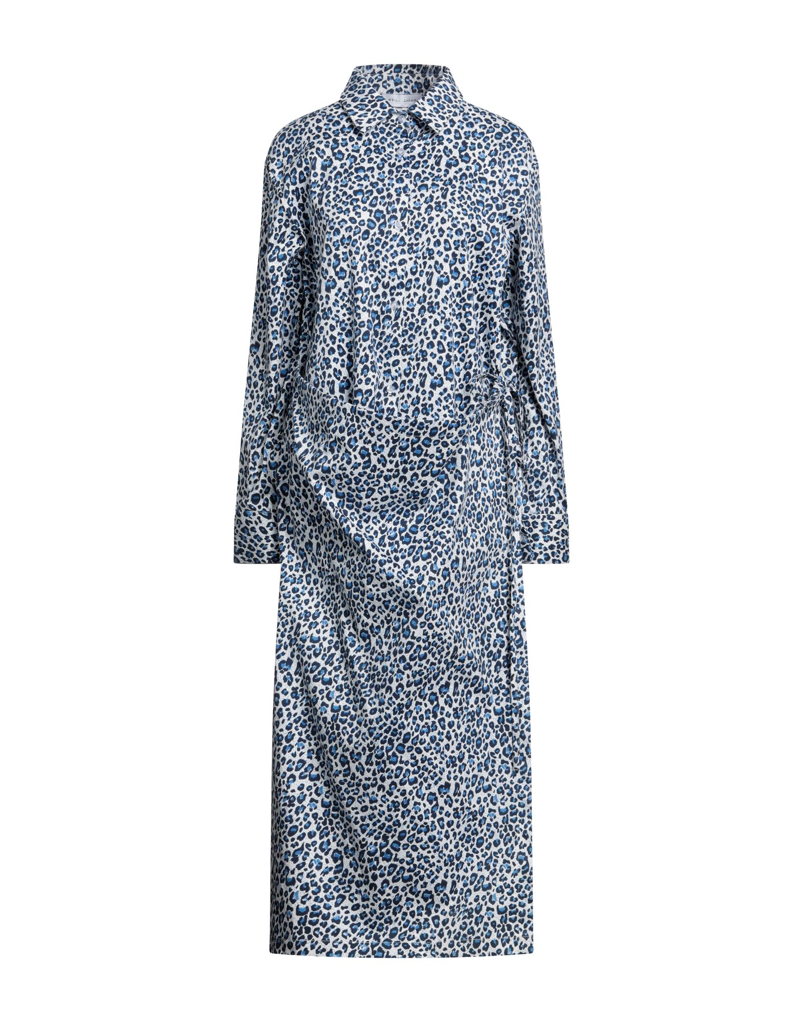 WEILI ZHENG Midi-kleid Damen Azurblau von WEILI ZHENG