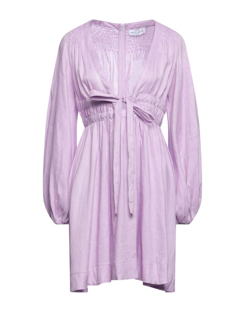WEILI ZHENG Mini-kleid Damen Malve von WEILI ZHENG