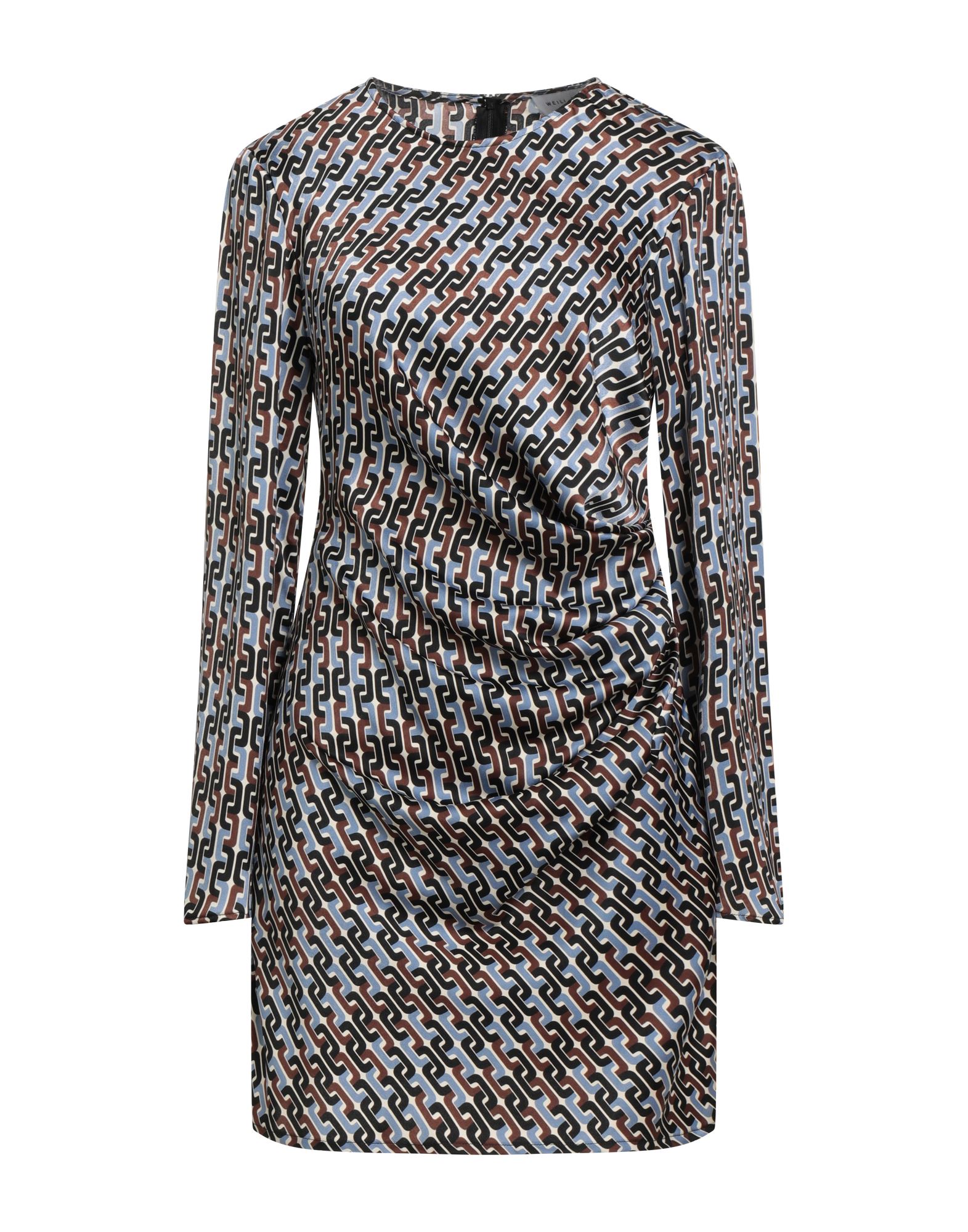 WEILI ZHENG Mini-kleid Damen Schokobraun WEILI ZHENG Mini-kleid Damen Schokobraun von WEILI ZHENG